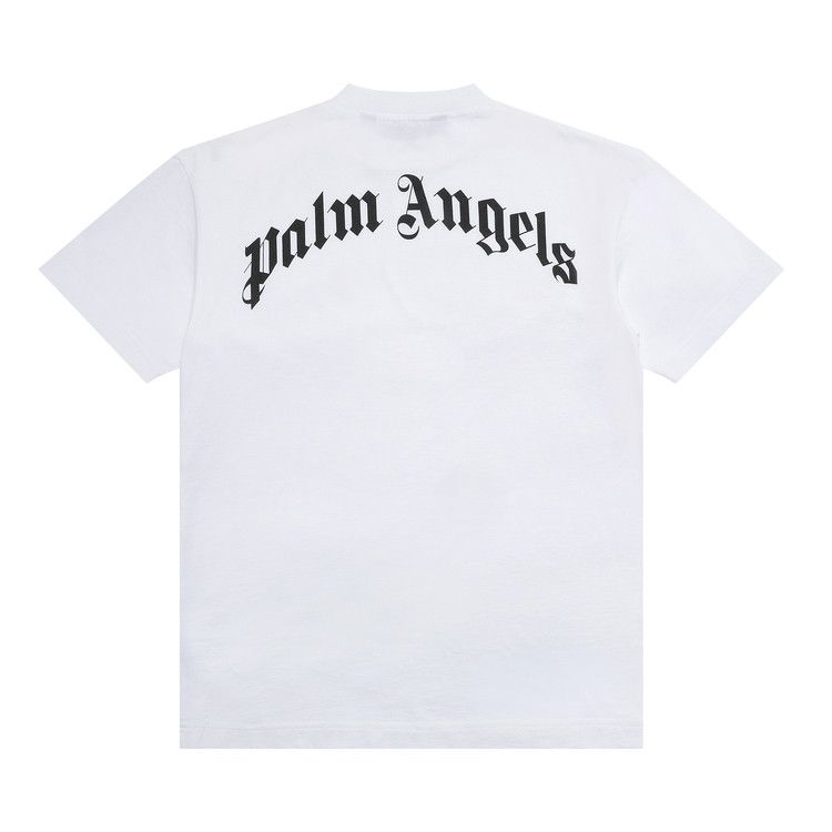 Palm Angels Croco Short-Sleeve Tee 'White/Green'
