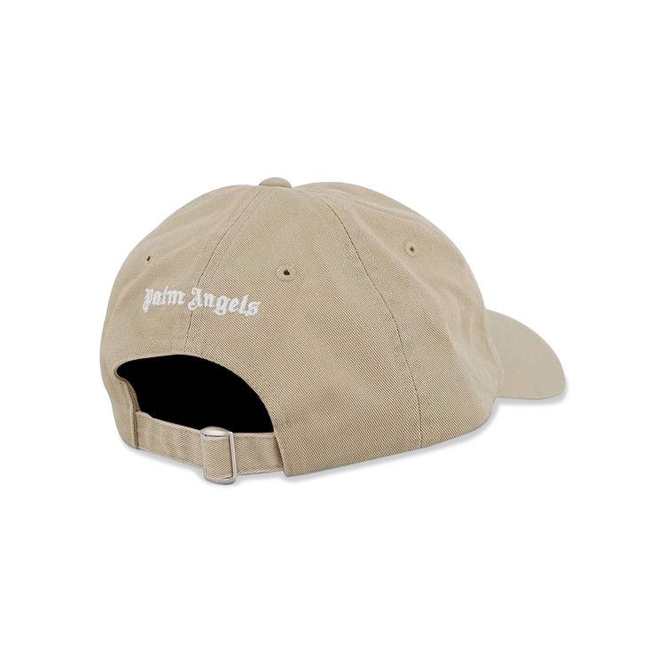 Palm Angels Classic Logo Cap 'Beige/White'