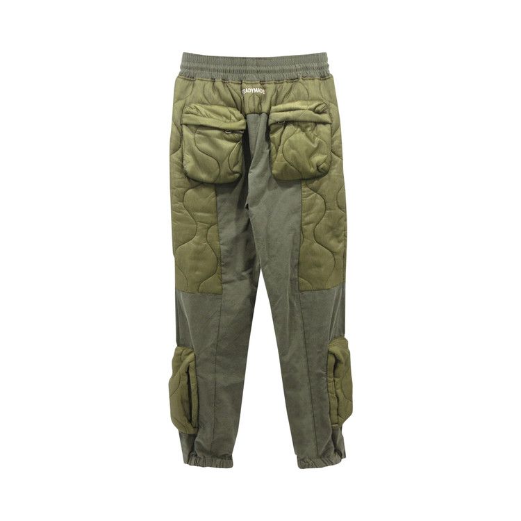 READYMADE Liner Parachute Pants 'Green'
