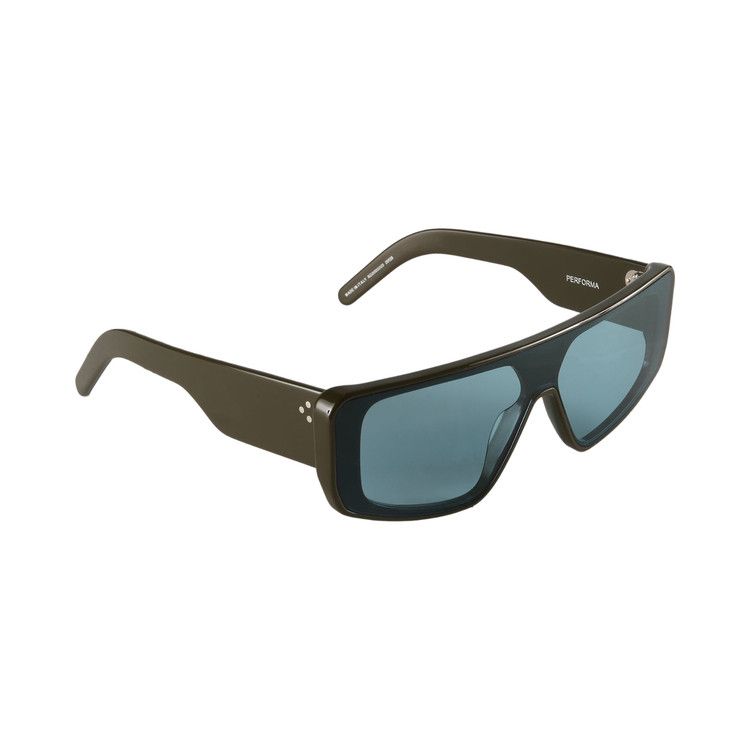 Rick Owens Performa Sunglasses 'Olive/Amazonite'