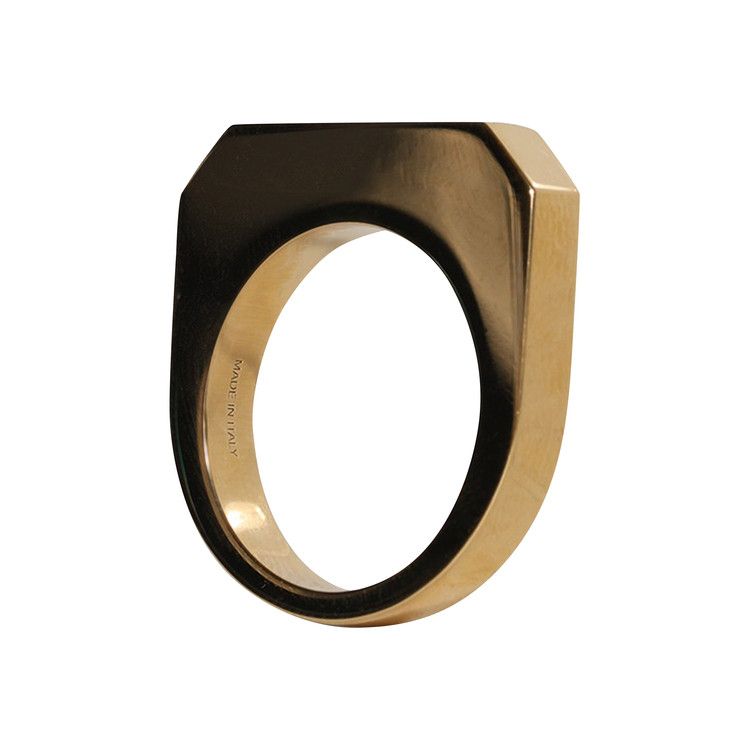 Rick Owens Hollywood Ring 'Silver Plated Gold'
