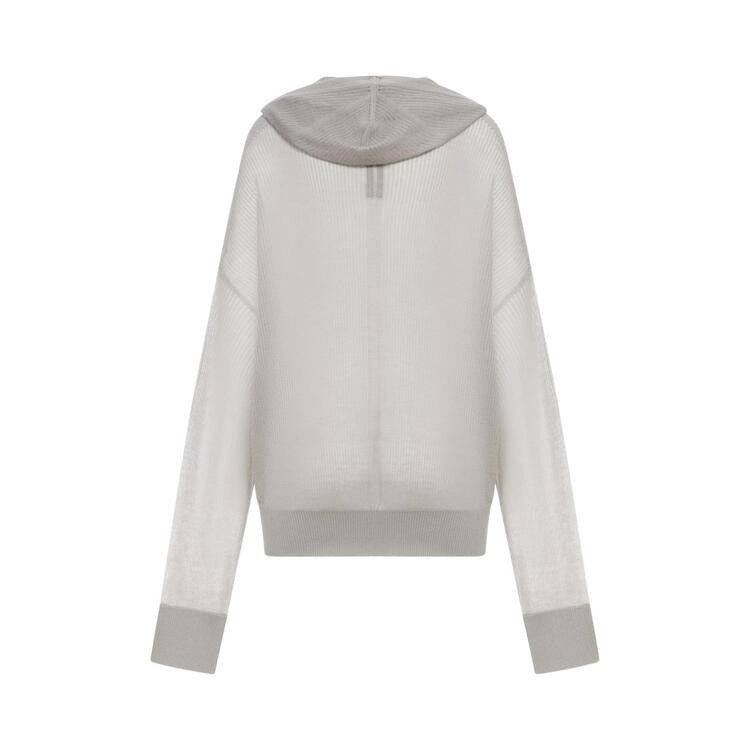 Rick Owens Maglia Hun Hoodie 'Pearl'