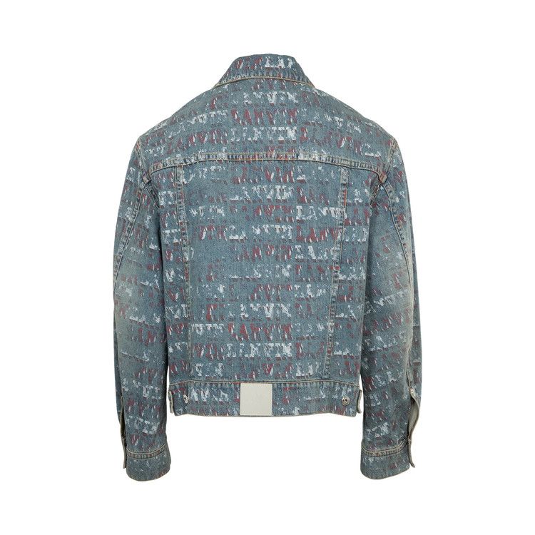 Lanvin Lab x Future Cross Front Denim Jacket 'Light Blue'