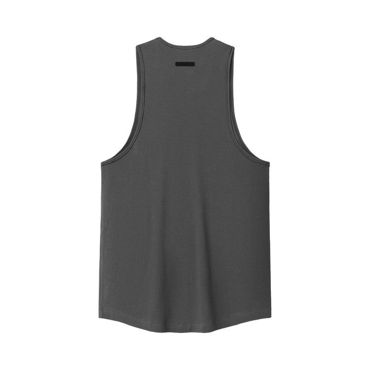 Fear of God Essentials Ribbed Essential Tank 'Iron Grey'