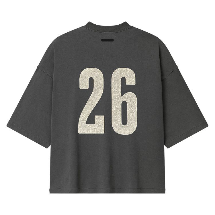 Fear of God Essentials Merch Tee Boxy Fit 'Iron Grey'
