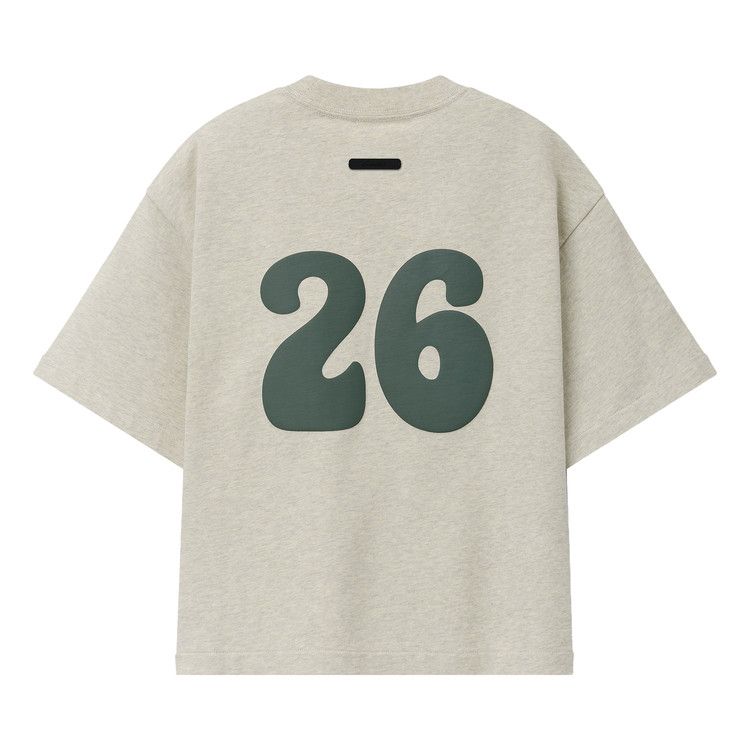 Fear of God Essentials Merch Tee Boxy Fit 'Vanilla Heather'