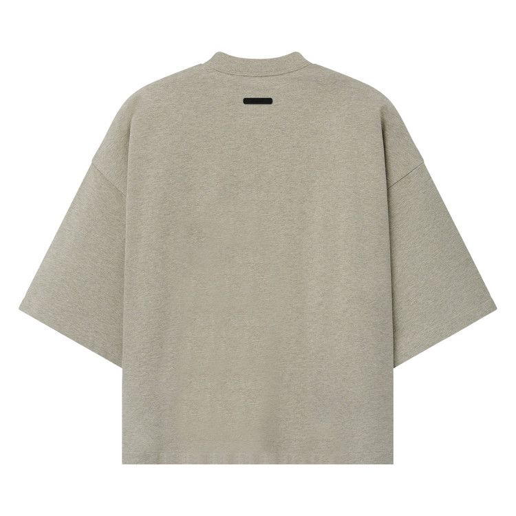 Fear of God Essentials Merch Tee Boxy Fit 'Seal Heather'