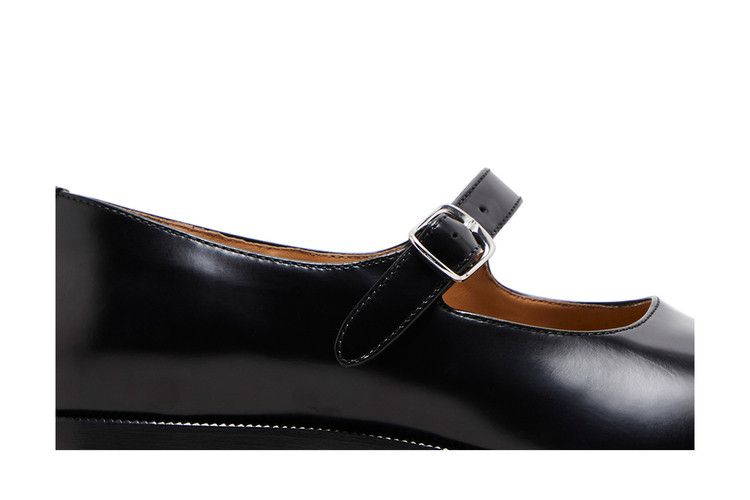 Maison Margiela Wmns Tabi Mary-Jane 'Black Polished Leather'