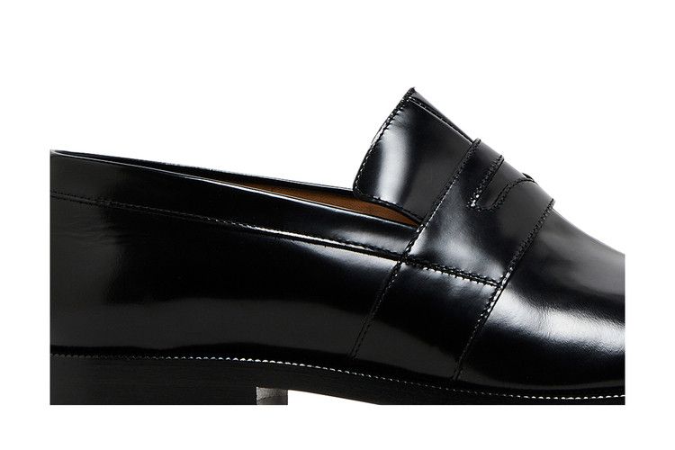Maison Margiela Wmns Tabi Penny Loafers 'Black'