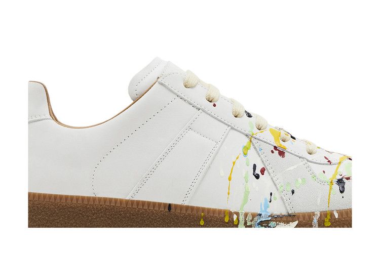 Maison Margiela Replica Low 'Paint Splatter - Grey'