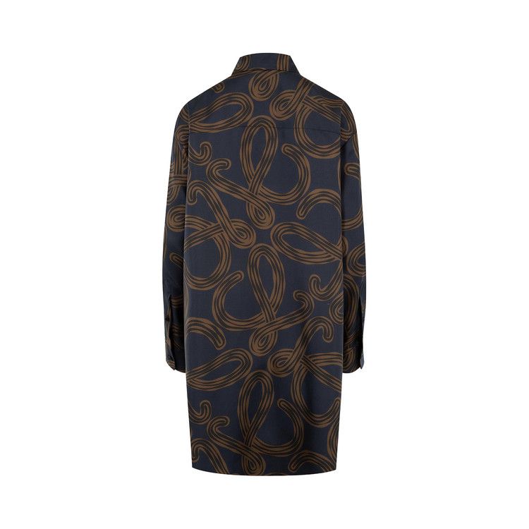 Loewe Relaxed Shirt 'Navy/Brown'