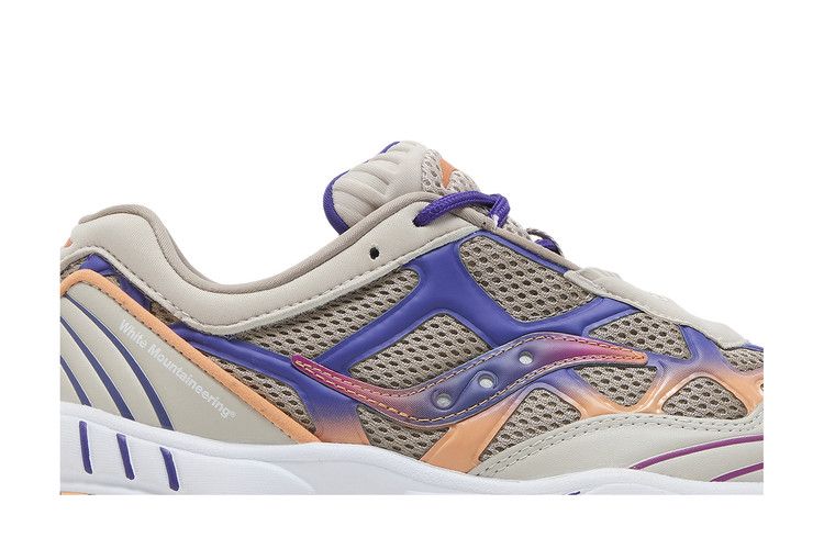 White Mountaineering x Saucony Grid Web 'Purple Orange'