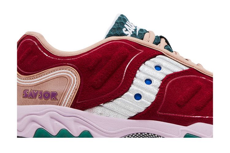 Jae Tips x Saucony Matrix 'No Shoes In The House - Cranberry'