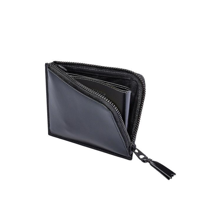 Comme des Garçons Leather Wallet 'Very Black'