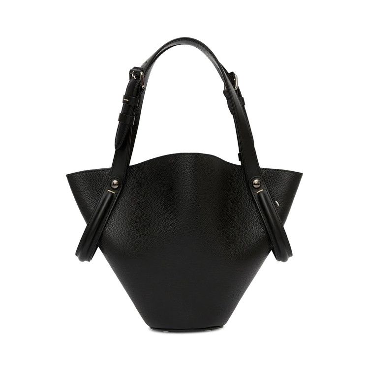 Maison Margiela Dress-Age Small Leather Handbag 'Black/Orange'