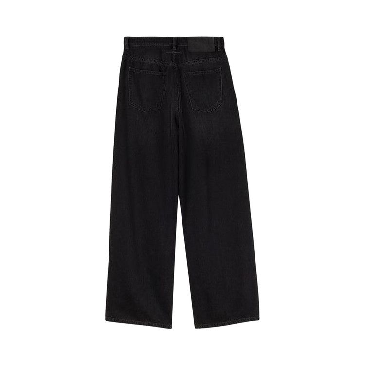 MM6 Maison Margiela Black Denim With Paint 'Black'