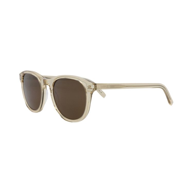 Saint Laurent Round Sunglasses 'Yellow/Brown'