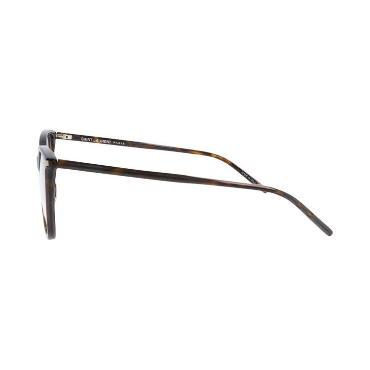Saint Laurent Cat Eye Frame Eyeglasses 'Havana'