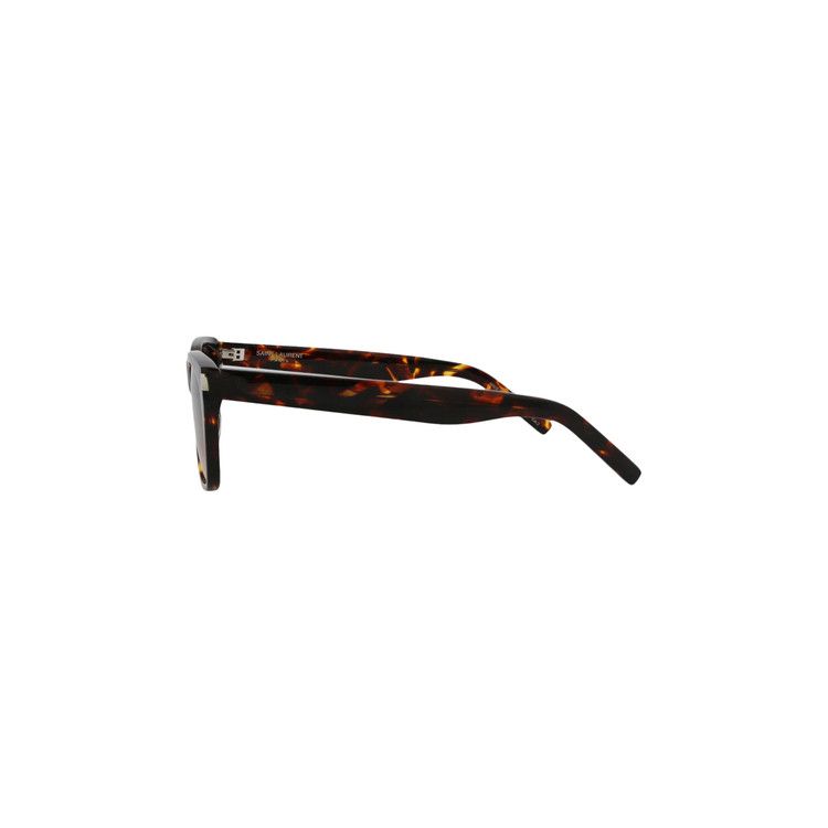 Saint Laurent Square Sunglasses 'Havana/Brown'