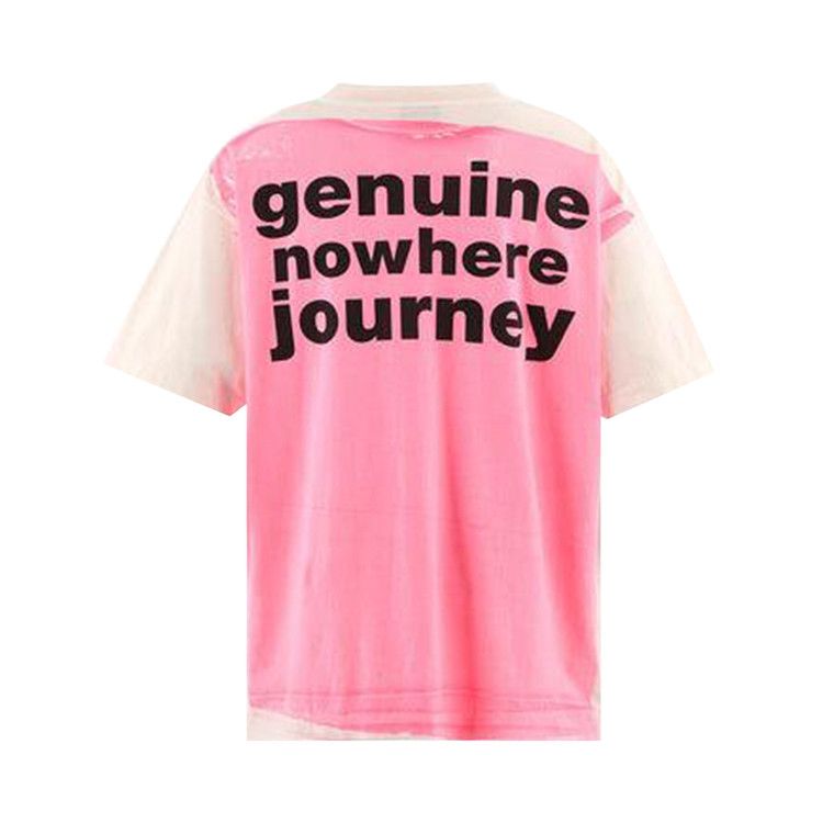 SAINT Mxxxxxx Handprint Bape Short Sleeve Tee 'White/Pink'