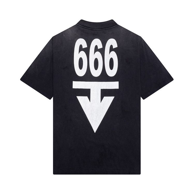 SAINT Mxxxxxx x Babylon Statue Skull Short-Sleeve Tee 'Black'