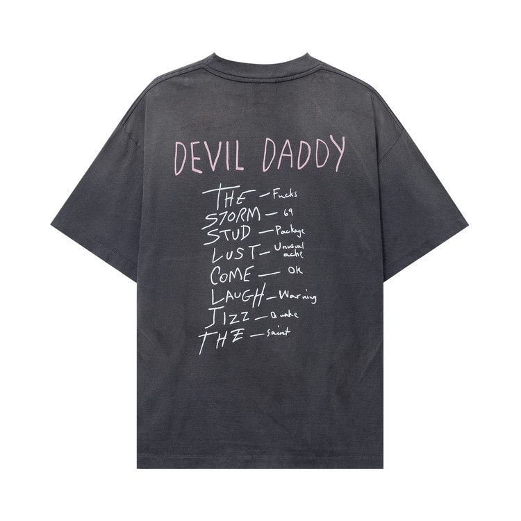 SAINT Mxxxxxx Devil Daddy Short-Sleeves T-Shirt 'Black'