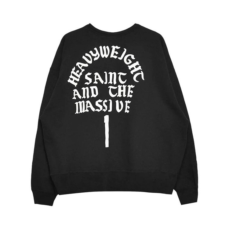 SAINT Mxxxxxx It's Saint Crewneck Sweatshirt 'Black'