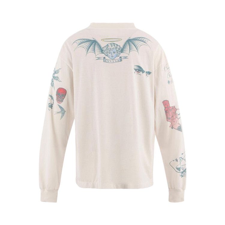 SAINT Mxxxxxx x Dr. Woo Tattoo Long-Sleeve Tee 'White'