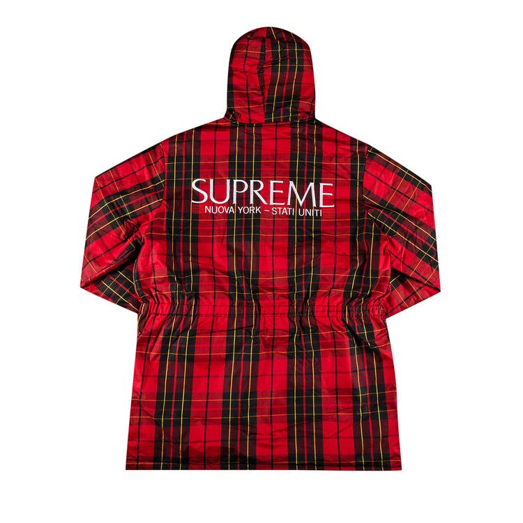 Supreme x Polartec Lined Sidline Parka 'Tartan'
