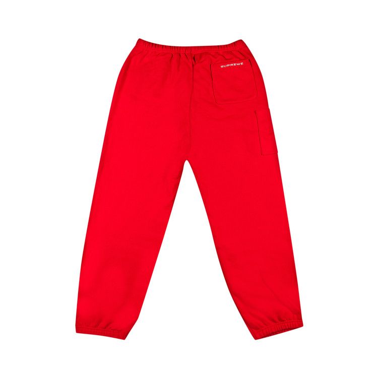 Supreme x Nike Cargo Sweatpant 'Red'