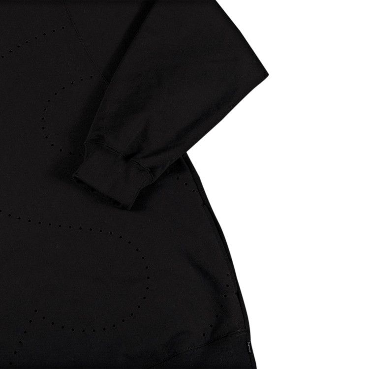Supreme Laser Cut S Logo Hooded Sweatshirt 'Black'