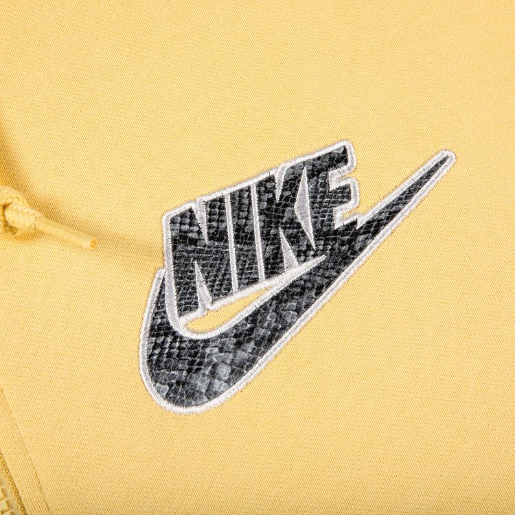 Supreme x Nike Half Zip Hooded Sweatshirt 'Pale Yellow'