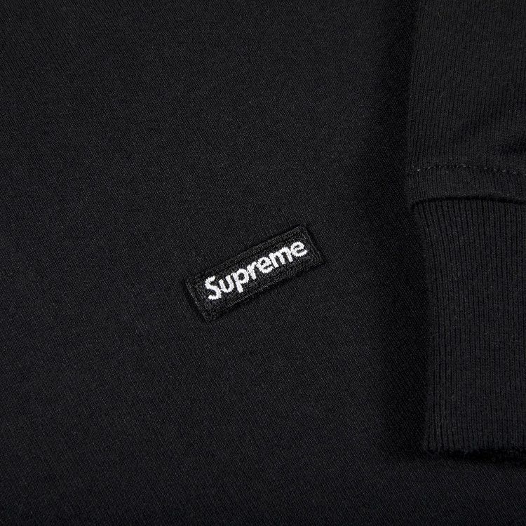 Supreme Small Box Long-Sleeve Tee 'Black'