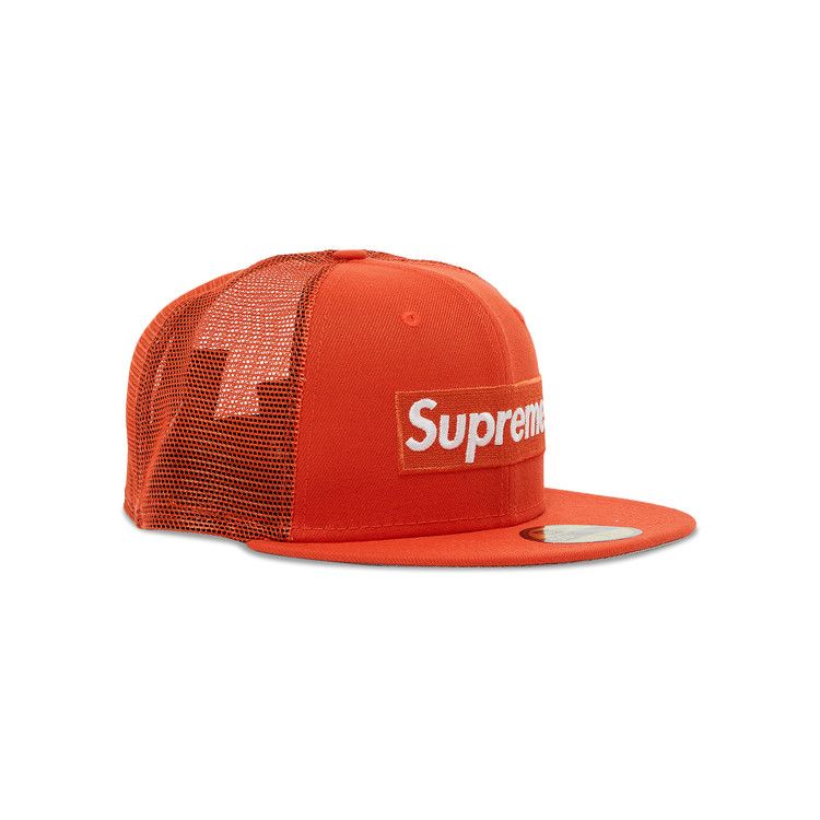 Supreme x New Era Box Logo Mesh Back 'Orange'
