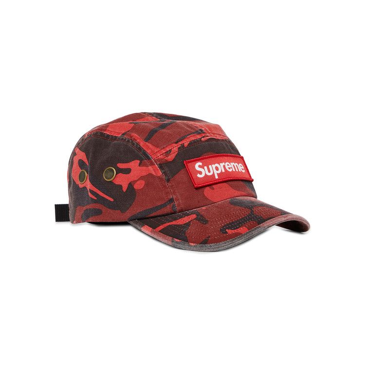 Supreme Military Camp Cap 'Red Camo'