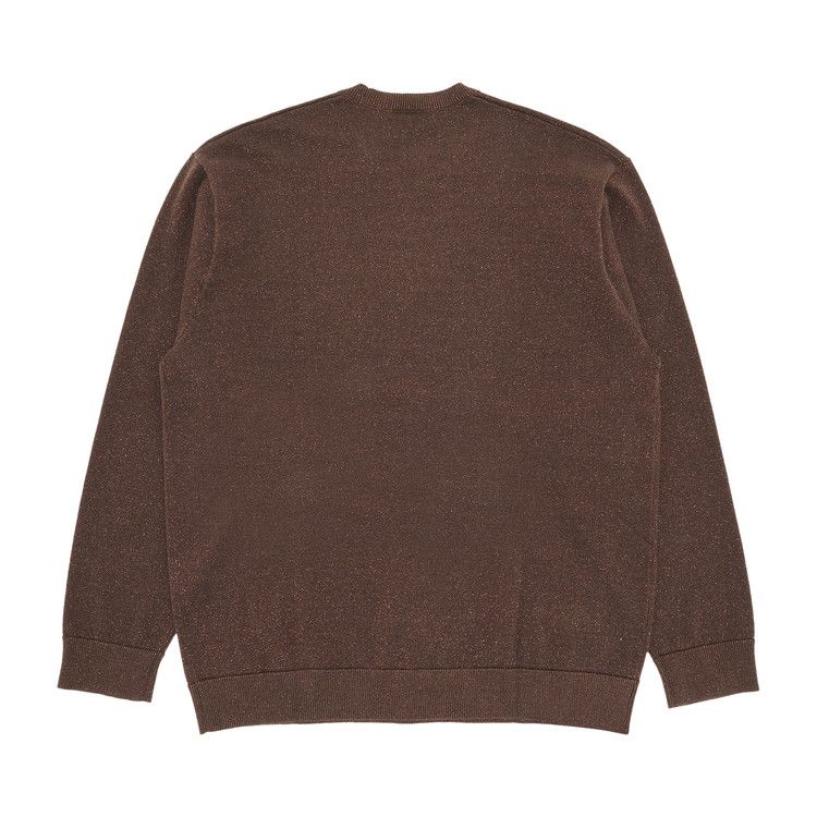 Supreme Metallic Long-Sleeve Top 'Brown'