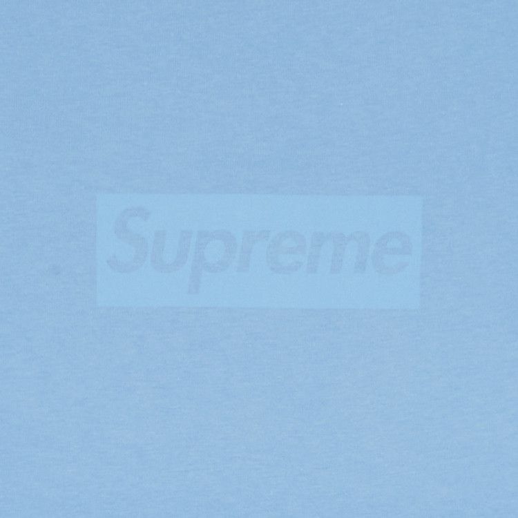Supreme Tonal Box Logo Tee 'Bright Blue'