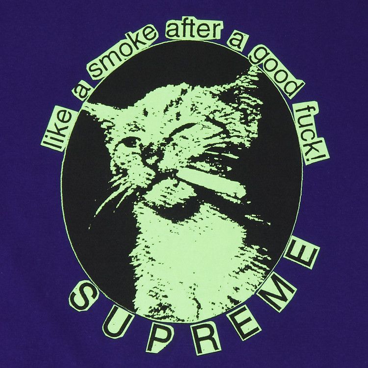 Supreme Smoke Tee 'Purple'