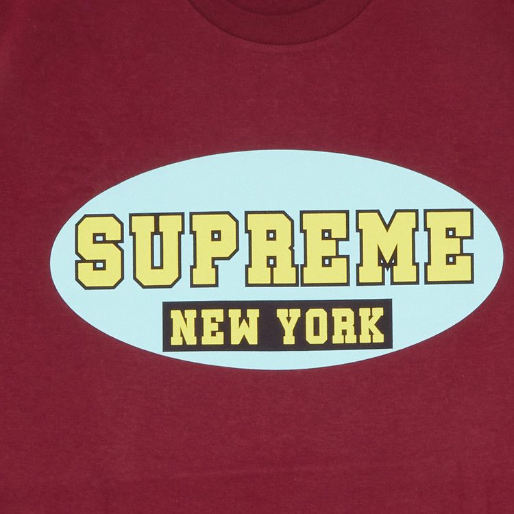 Supreme New York Tee 'Cardinal'