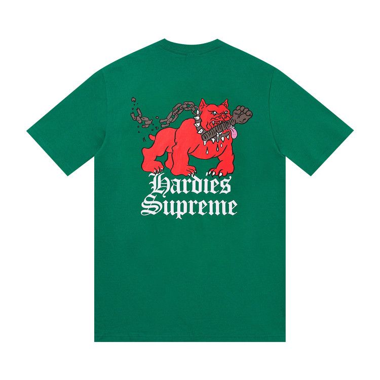 Supreme x Hardies Dog Tee 'Light Pine'