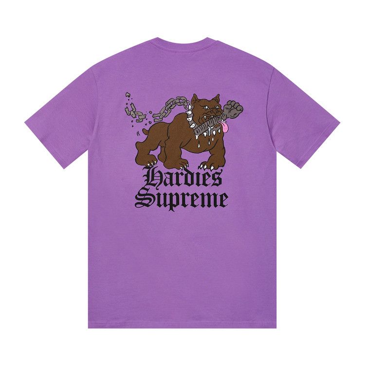 Supreme x Hardies Dog Tee 'Purple'