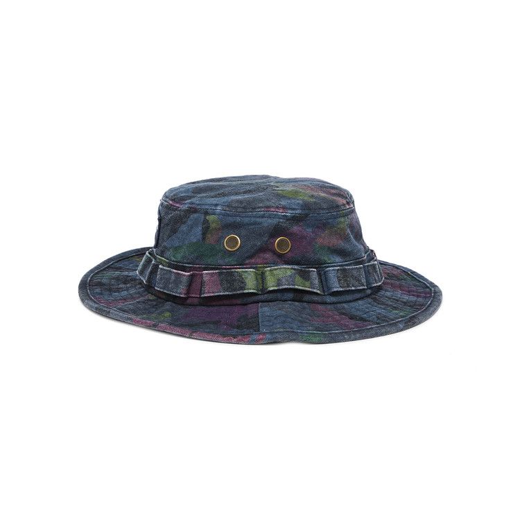 Supreme Washed Canvas Boonie 'Navy Camo'