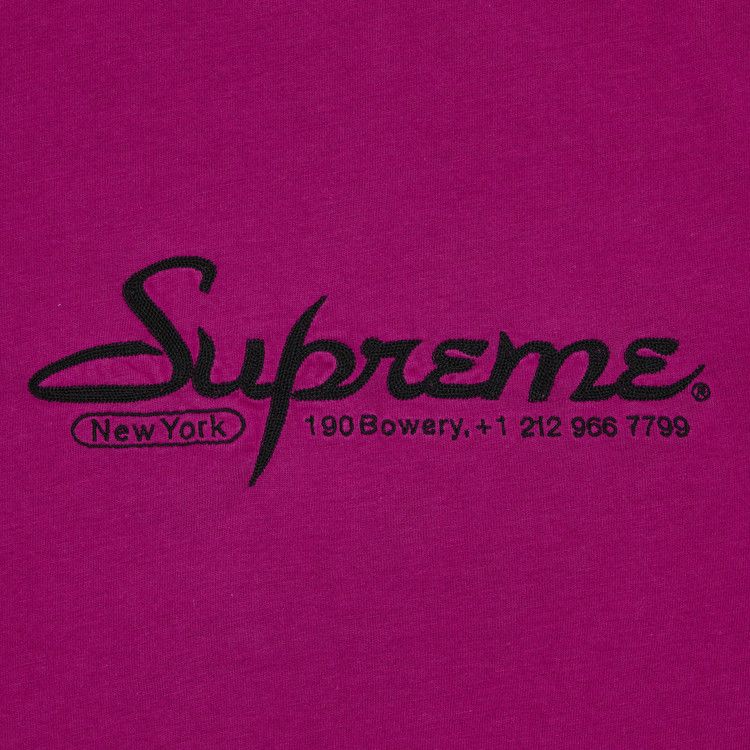 Supreme Contact Short-Sleeve Top 'Plum'