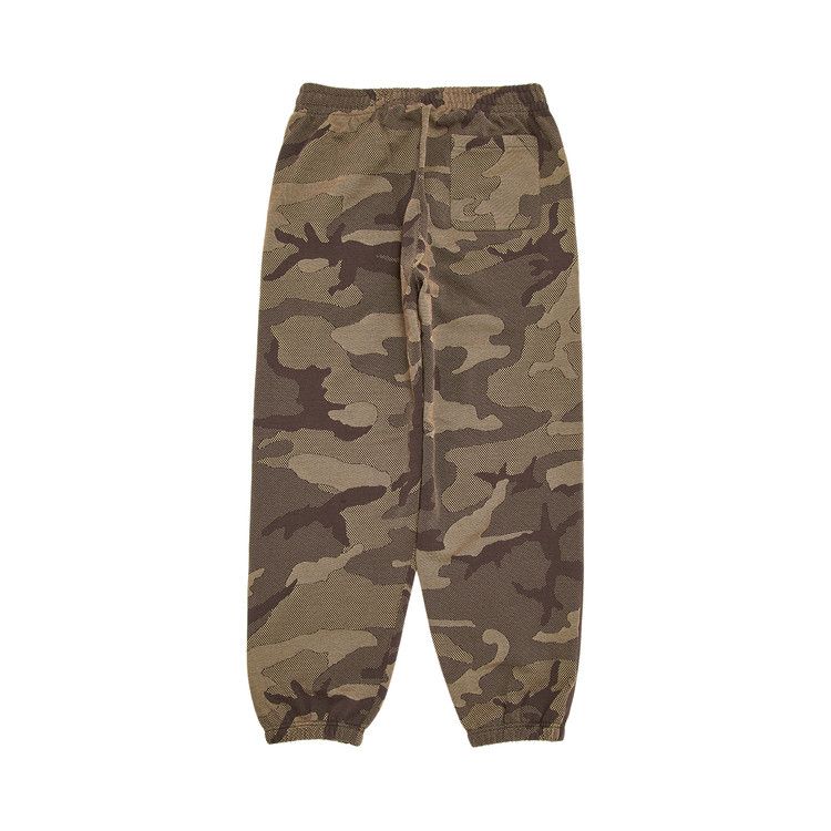 Supreme Jacquard Stripe Sweatpant 'Brown Camo'