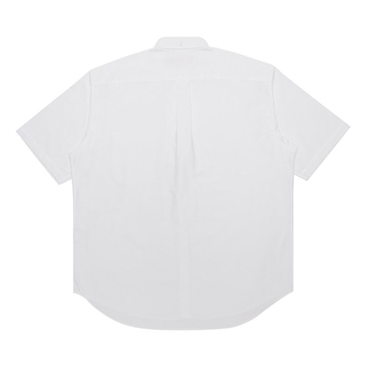 Supreme Loose Fit Short-Sleeve Oxford Shirt 'White'