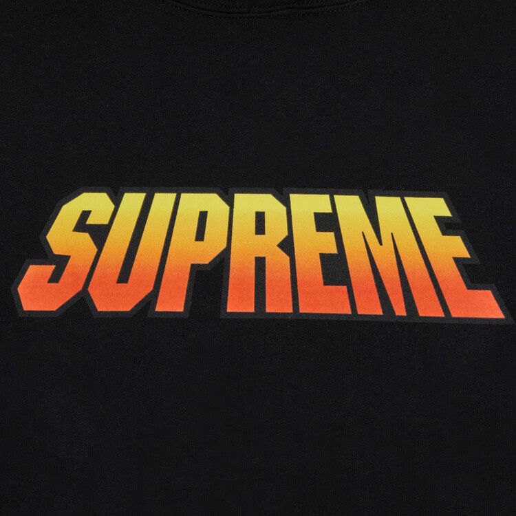 Supreme Gradient Hooded Sweatshirt 'Black'