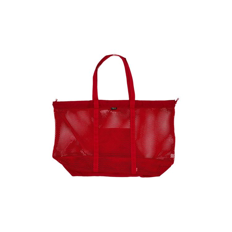 Supreme Mesh Tote Bag 'Red'