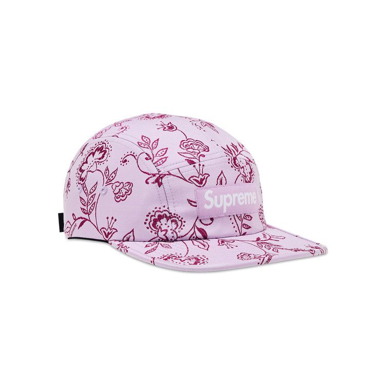 Supreme Floral Jacquard Camp Cap 'Lavender'