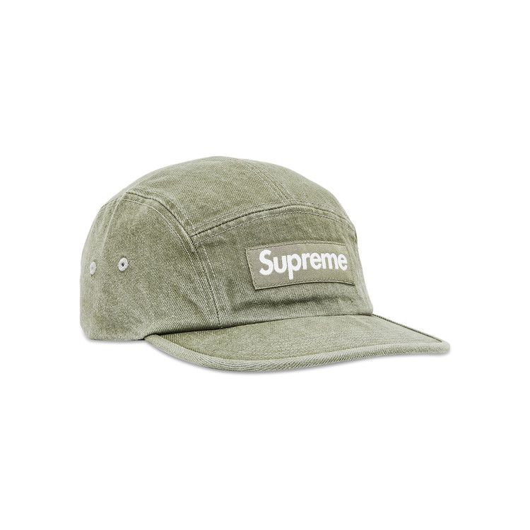 Supreme Denim Camp Cap 'Olive'