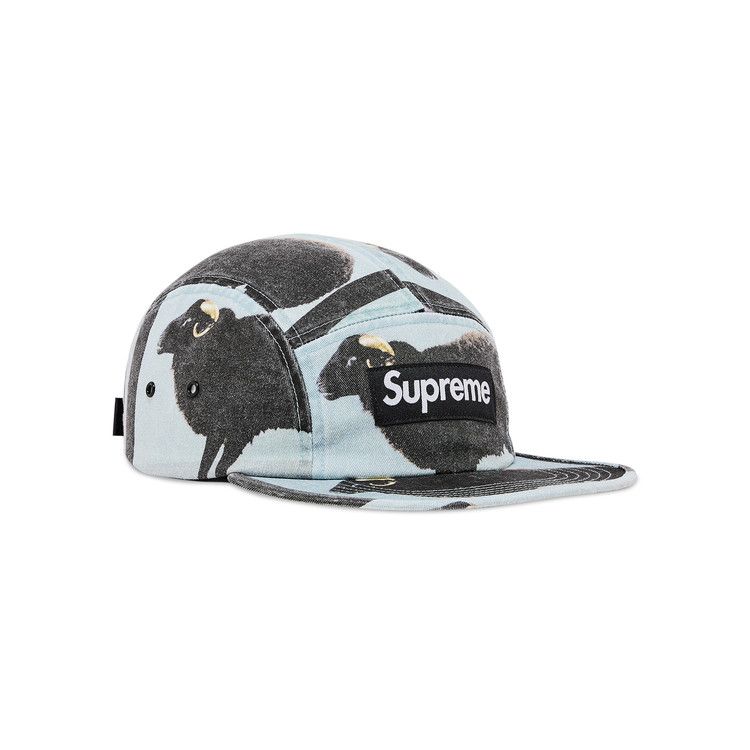Supreme x Damien Hirst Camp Cap 'Black'